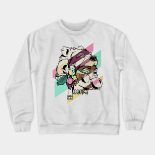 bear girl Crewneck Sweatshirt